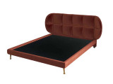 Кровать Testiera Box 10 по цене от 58 250 ₽ , стиль арт-деко, винтажный, цвет бордовый 1 | Кровати
