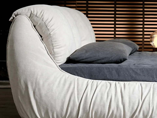 Кровать Testiera Box 12 по цене от 78 250 ₽ , стиль минимализм, цвет молочный, бежевый 7 | Кровати