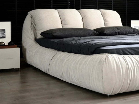 Кровать Testiera Box 12 по цене от 78 250 ₽ , стиль минимализм, цвет молочный, бежевый 4 | Кровати