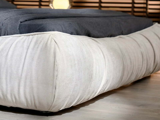 Кровать Testiera Box 12 по цене от 78 250 ₽ , стиль минимализм, цвет молочный, бежевый 3 | Кровати