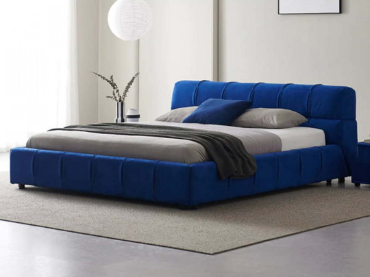 Кровать Testiera Box 13 по цене от 55 250 ₽ , стиль современный, цвет синий 6 | Кровати