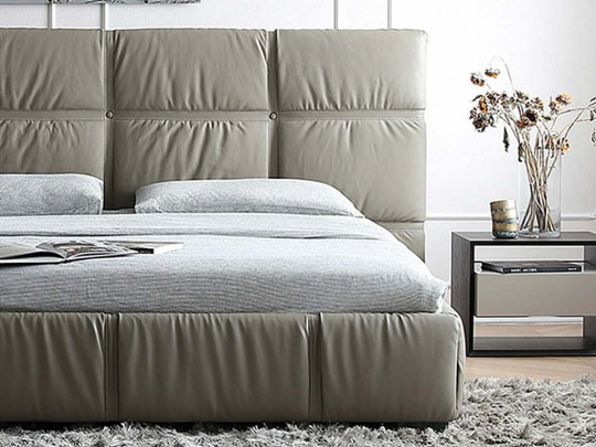 Кровать Testiera Box 15 по цене от 60 250 ₽ , стиль современный, цвет серый 2 | Кровати