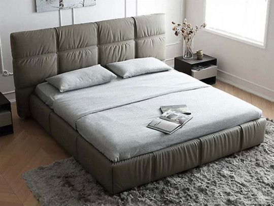 Кровать Testiera Box 15 по цене от 60 250 ₽ , стиль современный, цвет серый 3 | Кровати