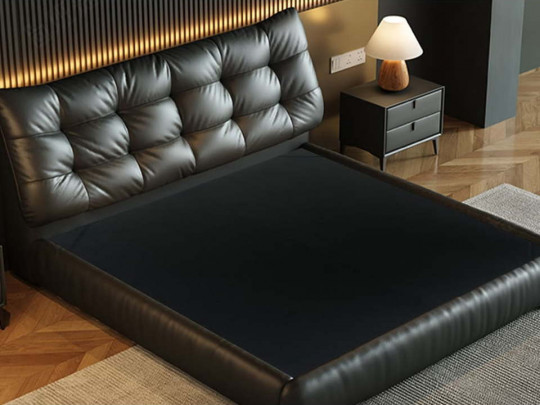 Кровать Testiera Box 16 по цене от 69 250 ₽ , стиль модерн, цвет черный 1 | Кровати