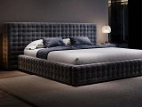 Кровать Testiera Box 17 по цене от 75 250 ₽ , стиль современный, цвет темно-серый 1 | Кровати