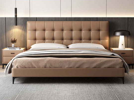 Кровать Testiera Box 18 Testiera, стиль неоклассика, цвет бежевый