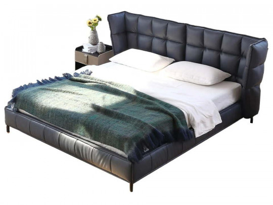 Кровать Testiera Box 4 по цене от 65 250 ₽ , стиль неоклассика, цвет черный 1 | Кровати