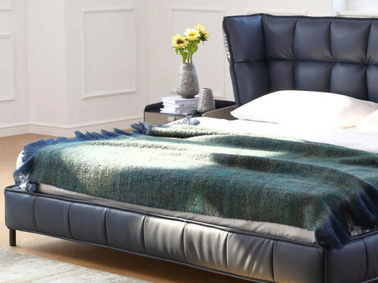 Кровать Testiera Box 4 по цене от 65 250 ₽ , стиль неоклассика, цвет черный 6 | Кровати