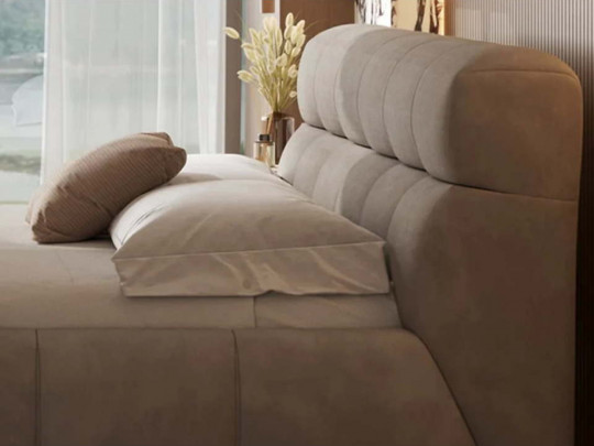 Кровать Testiera Box 5 по цене от 51 250 ₽ , стиль современный, цвет бежевый 5 | Кровати