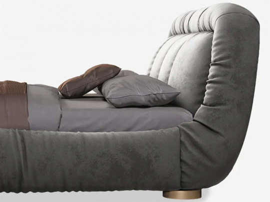 Кровать Testiera Box 8 по цене от 71 250 ₽ , стиль винтажный, цвет серый 6 | Кровати