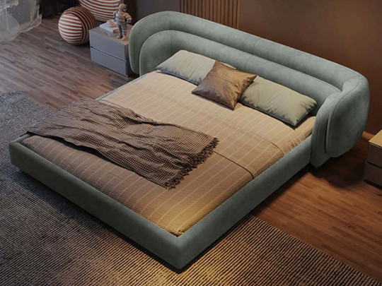 Кровать Testiera Diz 16 по цене от 79 250 ₽ , стиль современный, цвет бирюзовый, зеленый 4 | Кровати