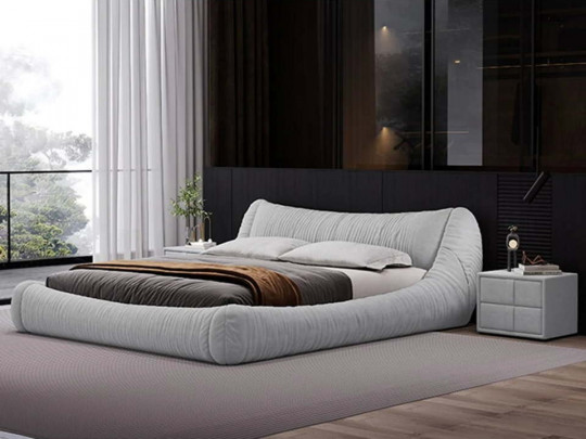 Кровать Testiera Diz 17 по цене от 81 250 ₽ , стиль минимализм, цвет серый 1 | Кровати