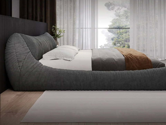 Кровать Testiera Diz 17 по цене от 81 250 ₽ , стиль минимализм, цвет серый 6 | Кровати