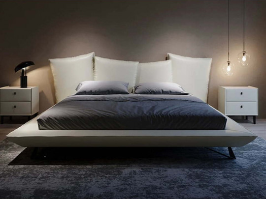 Кровать Testiera Diz 19 по цене от 71 250 ₽ , стиль минимализм, цвет белый 3 | Кровати