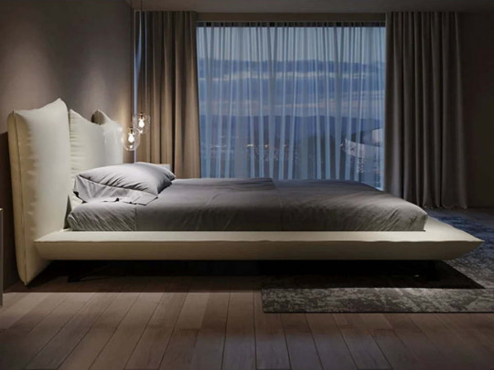 Кровать Testiera Diz 19 по цене от 71 250 ₽ , стиль минимализм, цвет белый 2 | Кровати