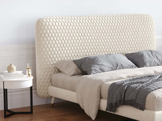 Кровать Testiera Diz 20 | Кровати Кровать Testiera Diz 20 Testiera, стиль неоклассика, цвет бежевый