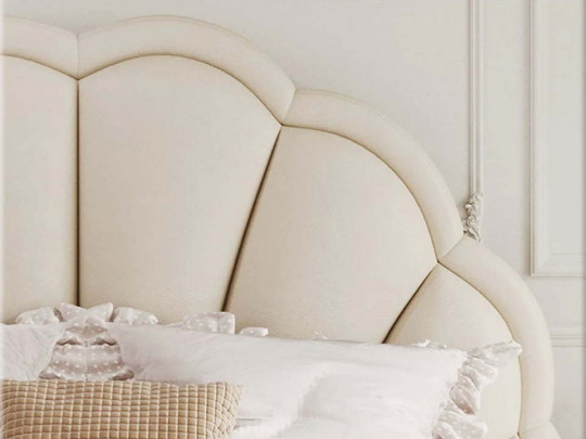 Кровать Testiera Diz 26 по цене от 67 250 ₽ , стиль арт-деко, современный, цвет молочный, бежевый 2 | Кровати