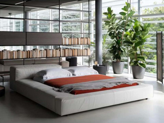 Кровать Testiera Diz 27 | Кровати - 7 Кровать Testiera Diz 27 по цене от 73 274 ₽ , стиль лофт, цвет серый 7 | Кровати