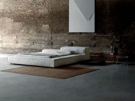 Кровать Testiera Diz 27 | Кровати - 4 Кровать Testiera Diz 27 по цене от 73 274 ₽ , стиль лофт, цвет серый 4 | Кровати