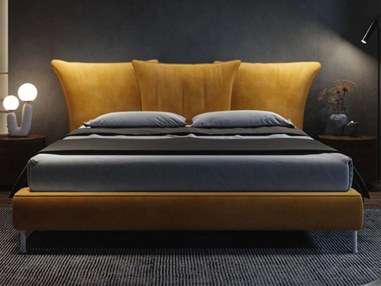 Кровать Testiera Diz 30 | Кровати - 6 Кровать Testiera Diz 30 по цене от 77 250 ₽ , стиль арт-деко, винтажный, цвет желтый 6 | Кровати