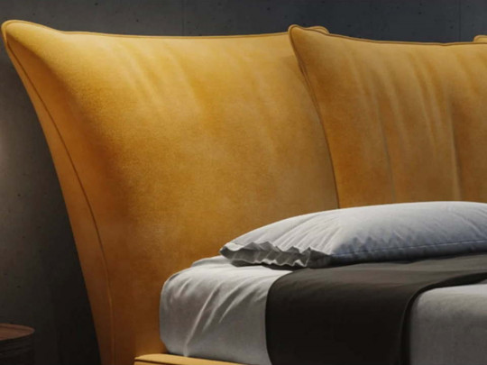 Кровать Testiera Diz 30 | Кровати - 5 Кровать Testiera Diz 30 по цене от 77 250 ₽ , стиль арт-деко, винтажный, цвет желтый 5 | Кровати