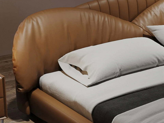 Кровать Testiera Diz 31 по цене от 81 250 ₽ , стиль модерн, цвет бежевый 2 | Кровати