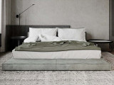 Кровать Testiera Diz 32 по цене от 67 250 ₽ , стиль минимализм, цвет серый 7 | Кровати