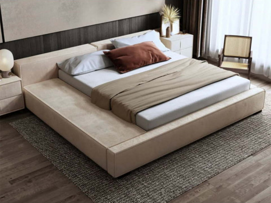 Кровать Testiera Diz 33 | Кровати Кровать Testiera Diz 33 Testiera, стиль современный, цвет бежевый