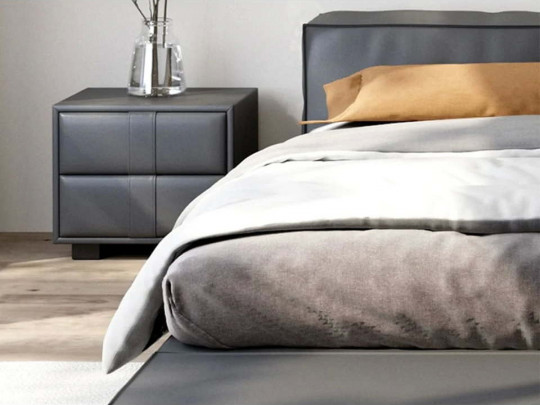 Кровать Testiera Diz 38 по цене от 67 250 ₽ , стиль минимализм, цвет черный 3 | Кровати