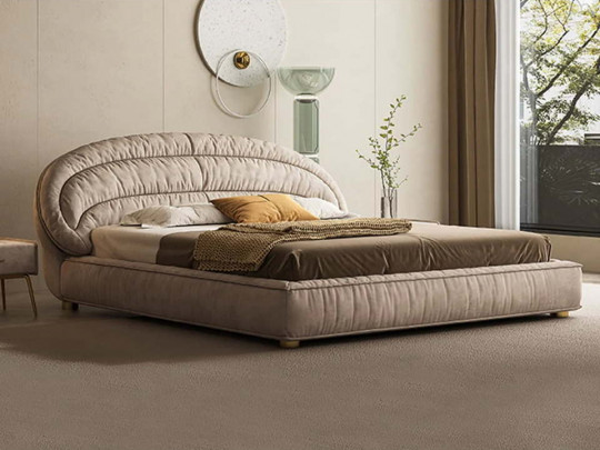 Кровать Testiera Diz 4 | Кровати Кровать Testiera Diz 4 Testiera, стиль арт-деко, современный, цвет бежевый