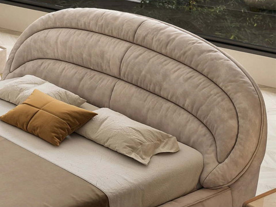 Кровать Testiera Diz 4 | Кровати - 3 Кровать Testiera Diz 4 по цене от 78 250 ₽ , стиль арт-деко, современный, цвет бежевый 3 | Кровати