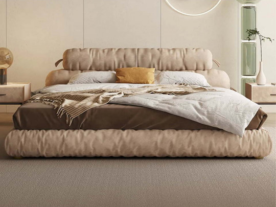 Кровать Testiera Diz 5 | Кровати - 5 Кровать Testiera Diz 5 по цене от 70 250 ₽ , стиль современный, цвет кремовый, бежевый 5 | Кровати