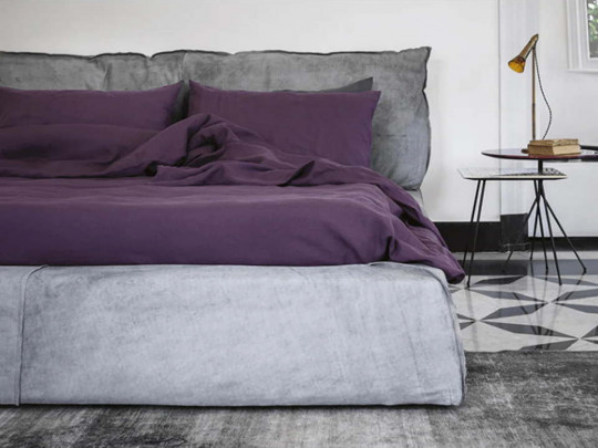 Кровать Testiera Diz 6 по цене от 67 250 ₽ , стиль минимализм, цвет серый 3 | Кровати