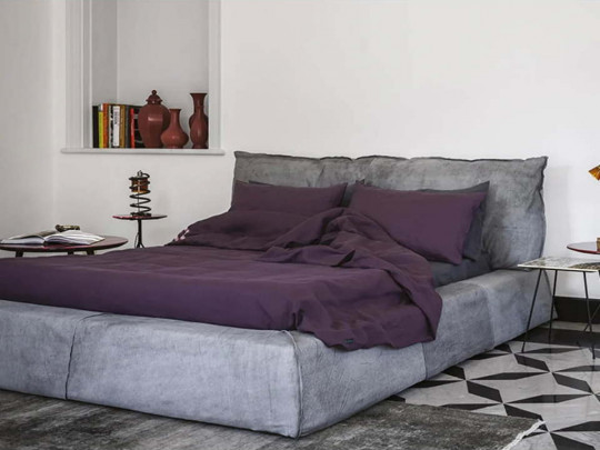 Кровать Testiera Diz 6 по цене от 67 250 ₽ , стиль минимализм, цвет серый 4 | Кровати