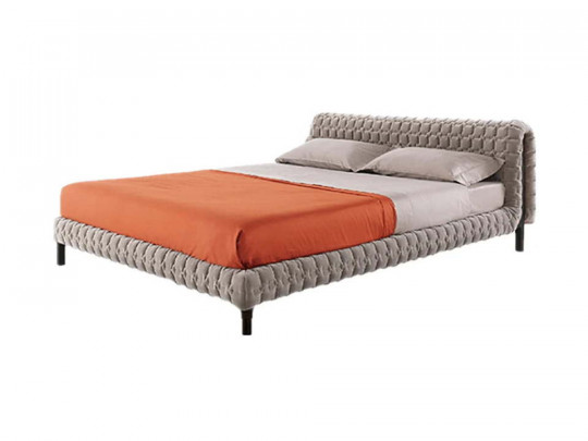 Кровать Testiera Diz 7 Testiera, стиль винтажный, цвет коричневый