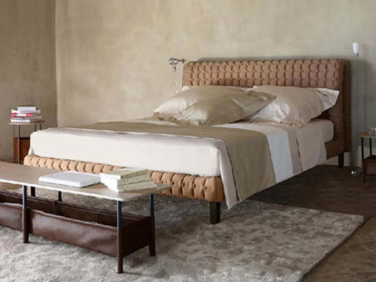 Кровать Testiera Diz 7 по цене от 91 250 ₽ , стиль винтажный, цвет коричневый 7 | Кровати