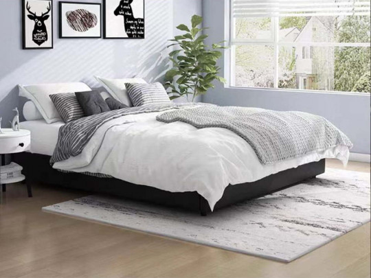 Кровать Testiera Diz 8 | Кровати - 6 Кровать Testiera Diz 8 по цене от 37 250 ₽ , стиль скандинавский, цвет серый 6 | Кровати