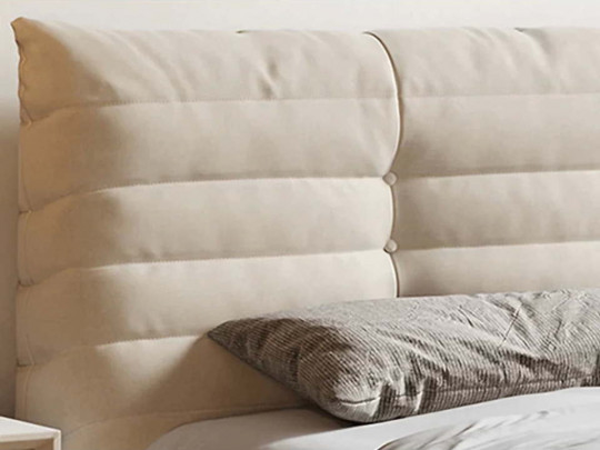 Парящая кровать Testiera Fly 15 с подсветкой по цене от 81 250 ₽ , стиль минимализм, цвет светло-серый 4 | Парящие кровати