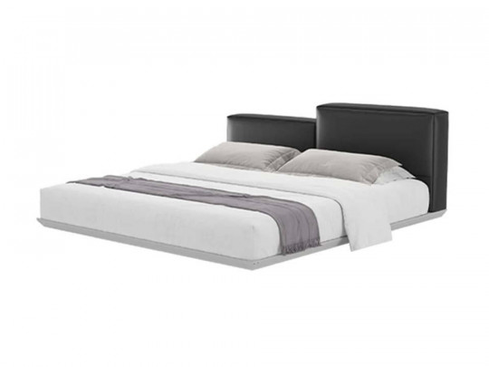 Парящая кровать Testiera Fly 18 с подсветкой | Парящие кровати - 1 Парящая кровать Testiera Fly 18 с подсветкой по цене от 71 250 ₽ , стиль лофт, цвет черный 1 | Парящие кровати