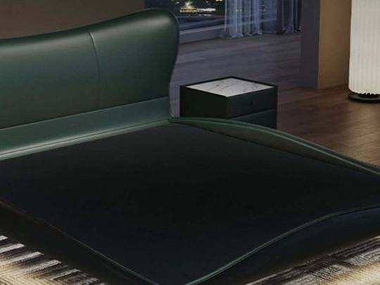 Парящая кровать Testiera Fly 24 с подсветкой | Парящие кровати - 4 Парящая кровать Testiera Fly 24 с подсветкой по цене от 85 250 ₽ , стиль хай-тек, цвет зеленый 4 | Парящие кровати