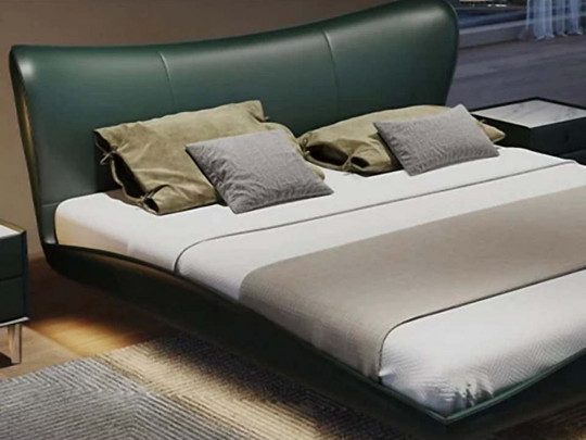 Парящая кровать Testiera Fly 24 с подсветкой | Парящие кровати - 1 Парящая кровать Testiera Fly 24 с подсветкой по цене от 85 250 ₽ , стиль хай-тек, цвет зеленый 1 | Парящие кровати