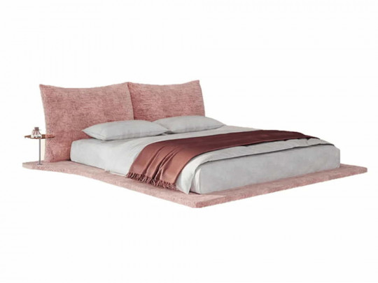 Парящая кровать Testiera Fly 26 с подсветкой | Парящие кровати - 16 Парящая кровать Testiera Fly 26 с подсветкой по цене от 91 250 ₽ , стиль арт-деко, цвет розовый 16 | Парящие кровати