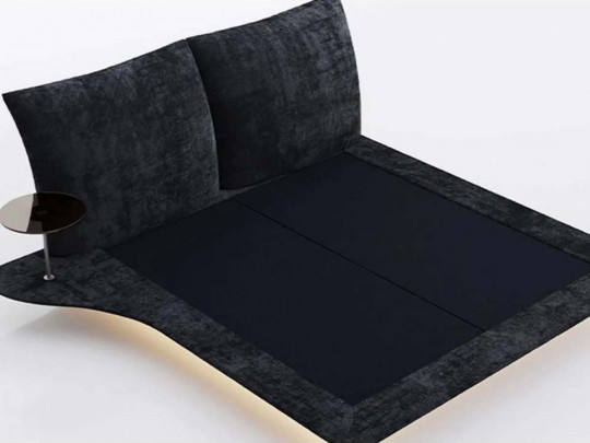 Парящая кровать Testiera Fly 26 с подсветкой | Парящие кровати - 14 Парящая кровать Testiera Fly 26 с подсветкой по цене от 91 250 ₽ , стиль арт-деко, цвет розовый 14 | Парящие кровати