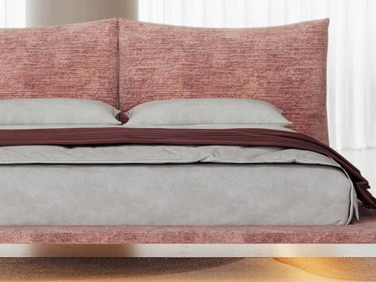 Парящая кровать Testiera Fly 26 с подсветкой | Парящие кровати - 12 Парящая кровать Testiera Fly 26 с подсветкой по цене от 91 250 ₽ , стиль арт-деко, цвет розовый 12 | Парящие кровати