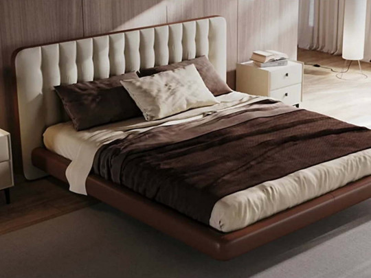 Парящая кровать Testiera Fly 27 | Парящие кровати - 1 Парящая кровать Testiera Fly 27 по цене от 78 250 ₽ , стиль модерн, цвет бежевый 1 | Парящие кровати