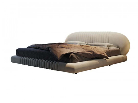 Парящая кровать Testiera Fly 29 | Парящие кровати - 6 Парящая кровать Testiera Fly 29 по цене от 82 250 ₽ , стиль арт-деко, цвет белый 6 | Парящие кровати