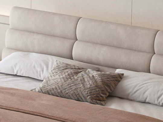 Парящая кровать Testiera Fly 31 с подсветкой | Парящие кровати - 5 Парящая кровать Testiera Fly 31 с подсветкой по цене от 71 250 ₽ , стиль минимализм, цвет светло-серый 5 | Парящие кровати