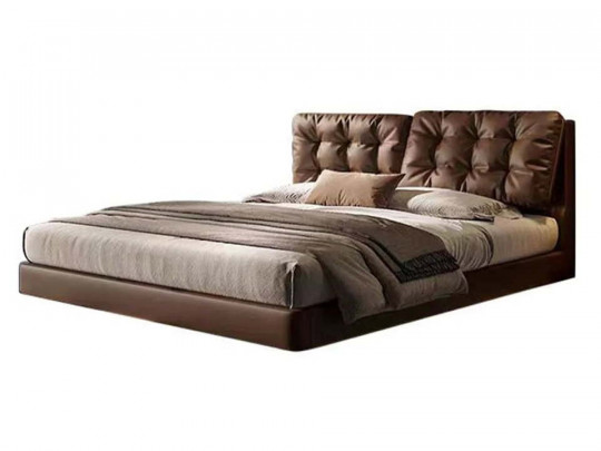 Парящая кровать Testiera Fly 38 с подсветкой | Парящие кровати - 1 Парящая кровать Testiera Fly 38 с подсветкой по цене от 91 250 ₽ , стиль арт-деко, современный, цвет коричневый 1 | Парящие кровати
