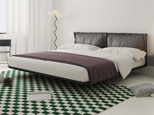 Парящая кровать Testiera Fly 6 по цене от 77 250 ₽ , стиль модерн, цвет черный 1 | Парящие кровати