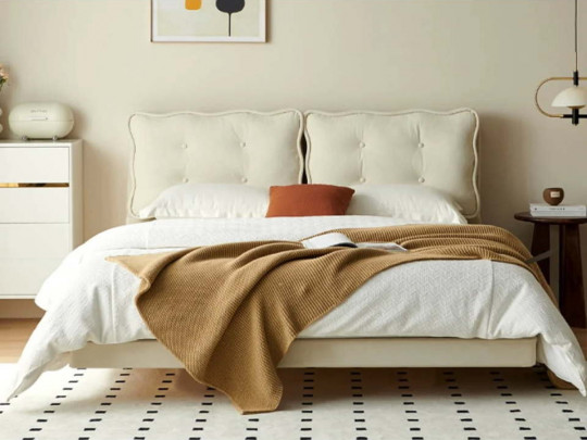 Парящая кровать Testiera Fly 8 по цене от 69 250 ₽ , стиль скандинавский, цвет молочный, бежевый 2 | Парящие кровати